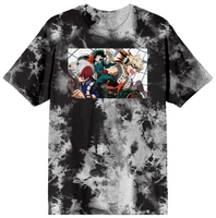 My Hero Academia - Deku Bakugo Shoto Dye T-Shirt image number 0